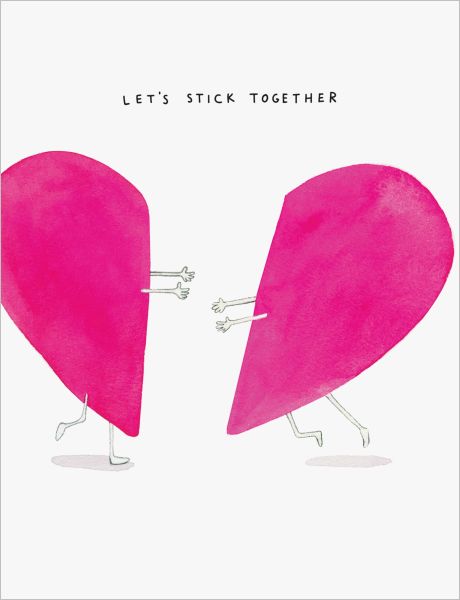 Card-Lets Stick together
