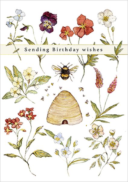 Foil Card-Flora Beehive