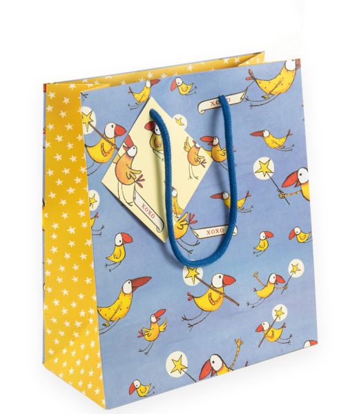 Gift Bag Medium-XOXO Birds