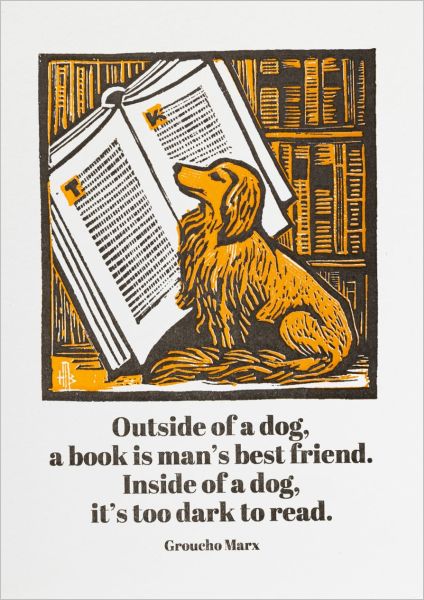 Card-Outside of a Dog