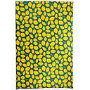 Wrap-Lemon Yellow and Green On Navy