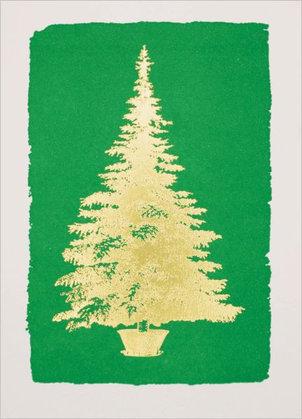 Mini Card-Tree on Green