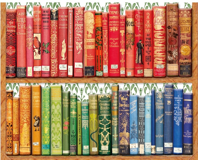 Advent Calendar-Rainbow Bookshelf
