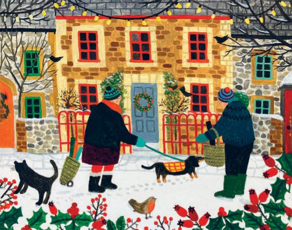 Card Pack of 6-December Morning