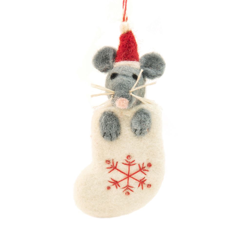 Charity Decoration-Felt Mouse Mike