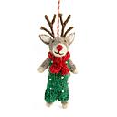 Decoration-Felt Reindeer Rocco