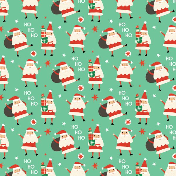 Wrap-Jolly Santas