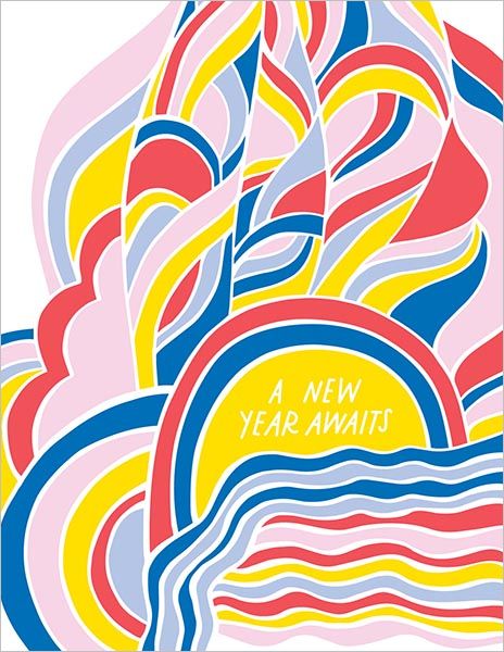 Card-New Year Awaits