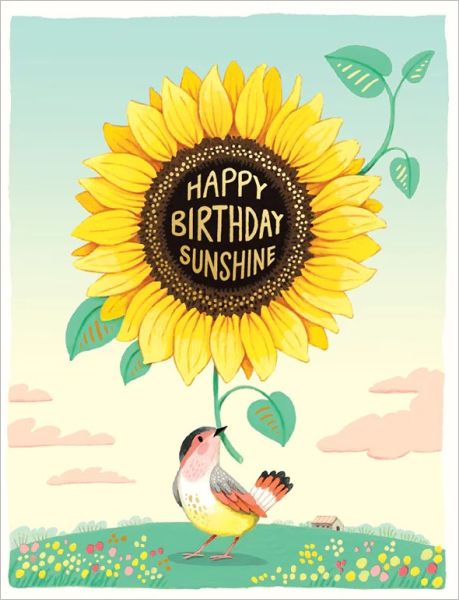 Foil Card-Sunflower Birthday