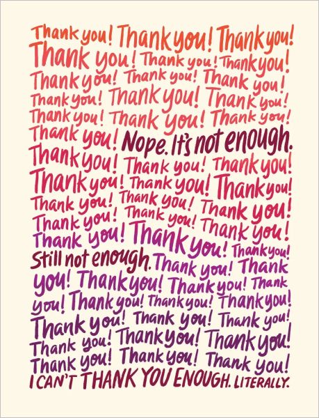 Card-Can't Thank You Enough