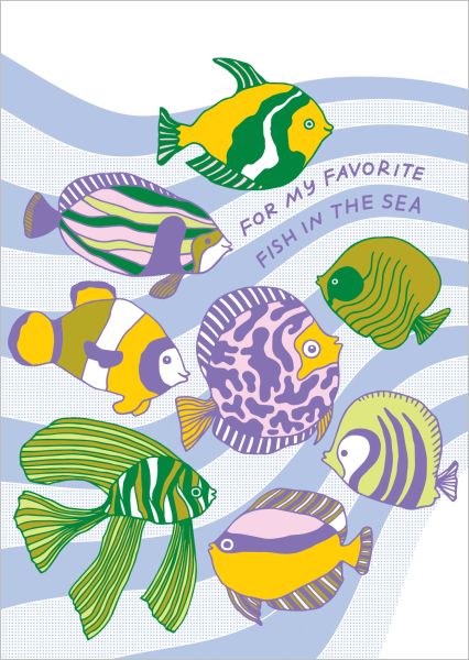 Card-Fish In The Sea