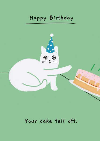 Card-Your Cake Fell Off