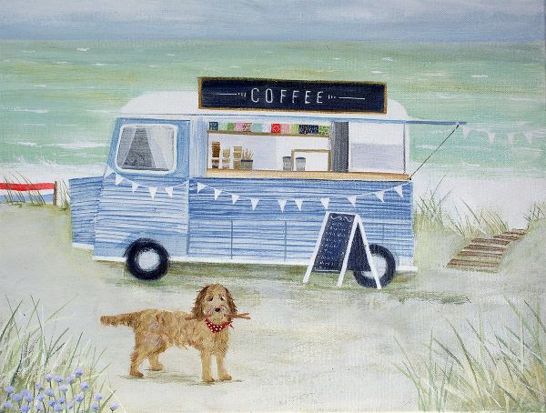Card-Coffee By The Sea