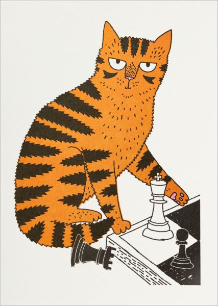 Card-Chess Cat