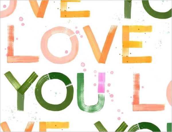 Card-Love You Block