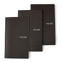 Pocket Notebook Set-Black Tones