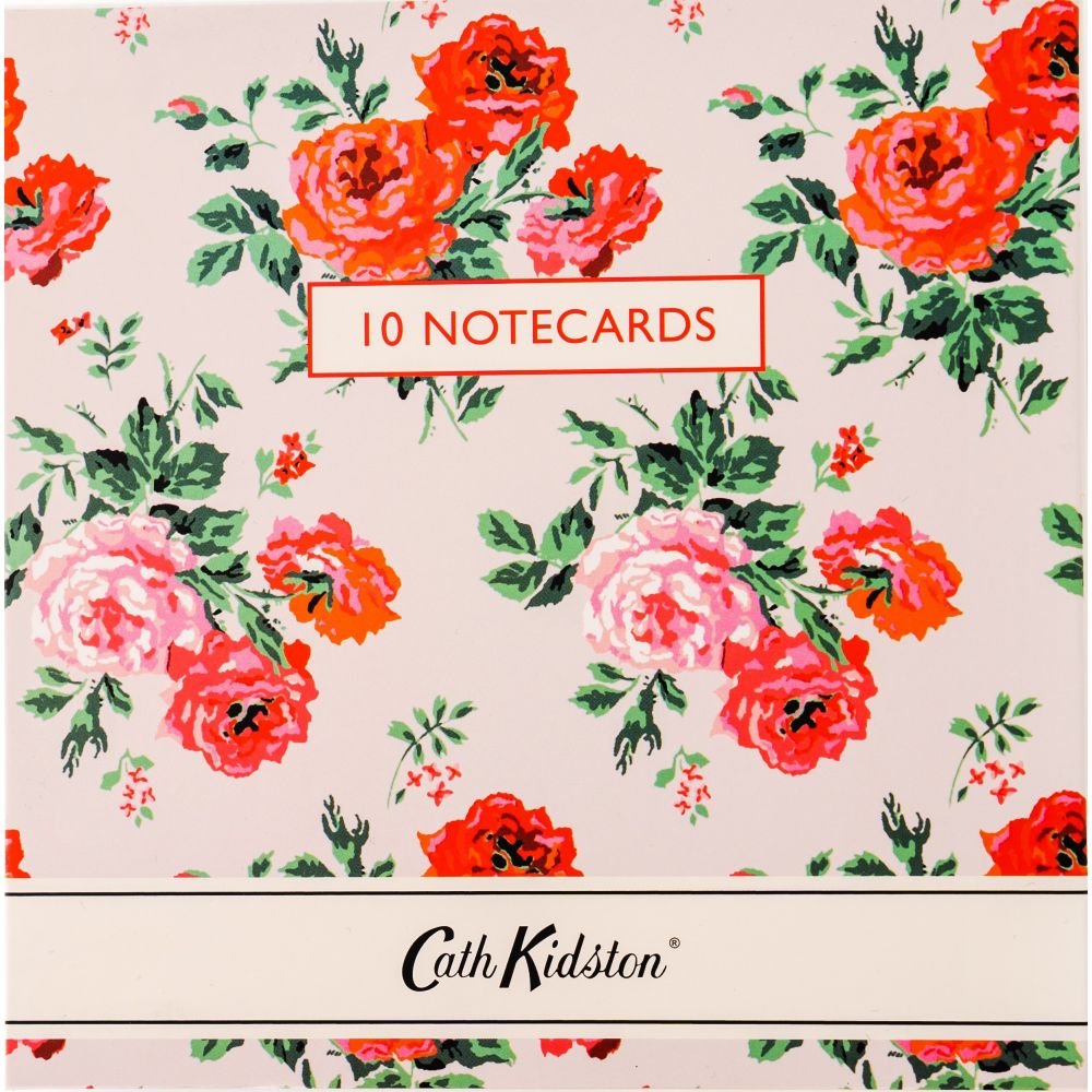 Notecard Wallet-Pink Florals