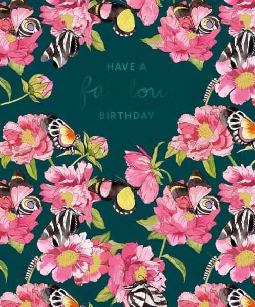 Card-Fabulous Butterfly Birthday