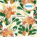 Christmas Card Wallet-RSPCA-Cockatoos and Flowers