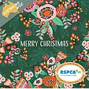 Christmas Card Wallet-RSPCA-Christmas Flowers