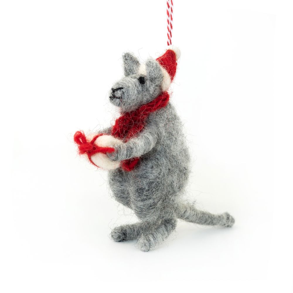 Charity Decoration-Felt Kangaroo Kevin