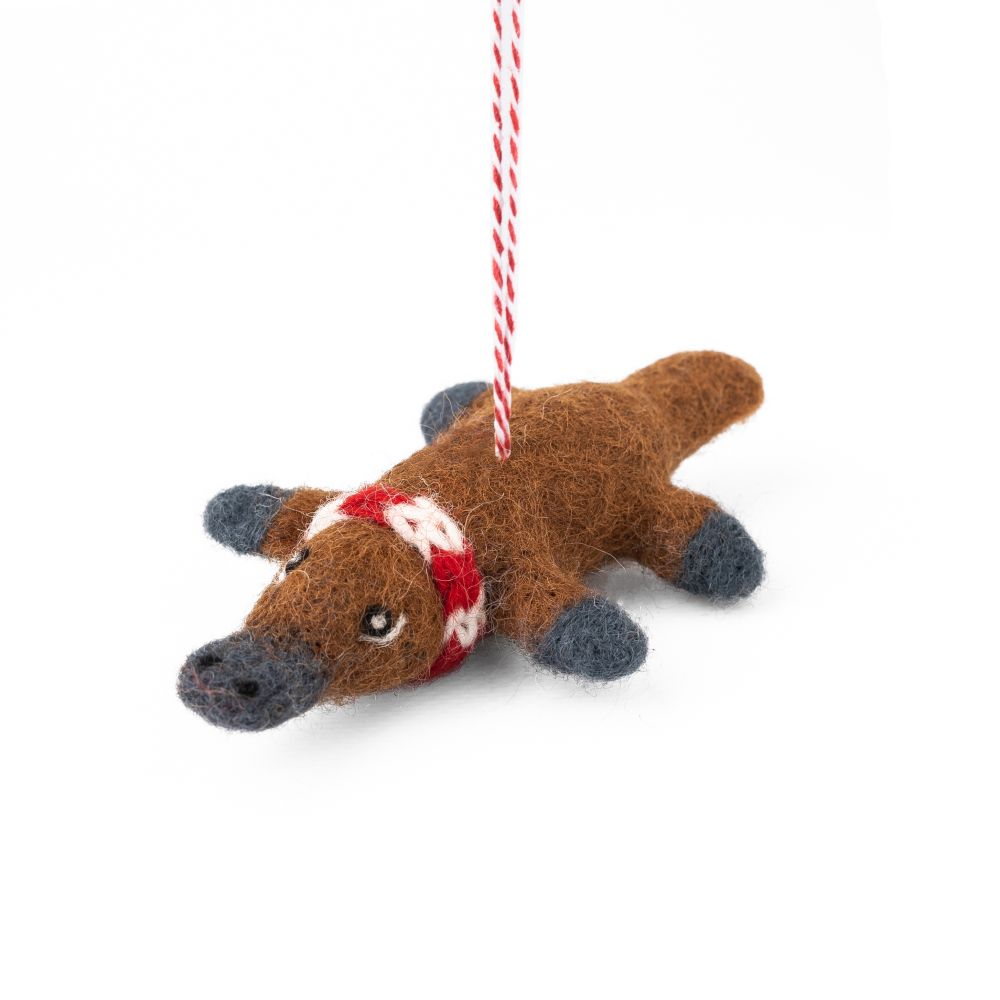 Decoration-Felt Platypus Pete