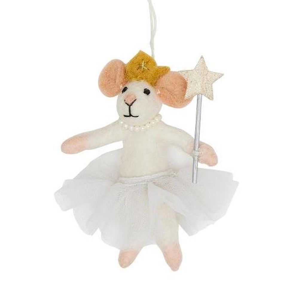 Decoration-Felt Mouse Fairy 