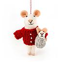 Charity Decoration-Felt Mouse Mummy
