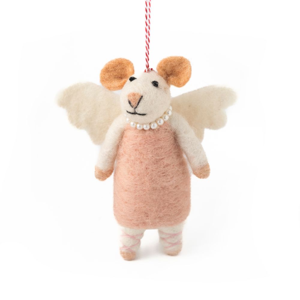 Charity Decoration-Felt Mouse Angel