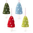 Decoration Set-Felt Mushroom Trees