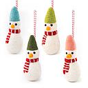Decoration Set-Felt Snowmen