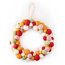 Charity Wreath Large-Felt Coloured Balls