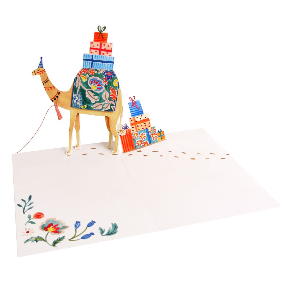 3D Pop-up Card-Camel