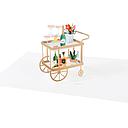 3D Pop-up Card-Bar Cart