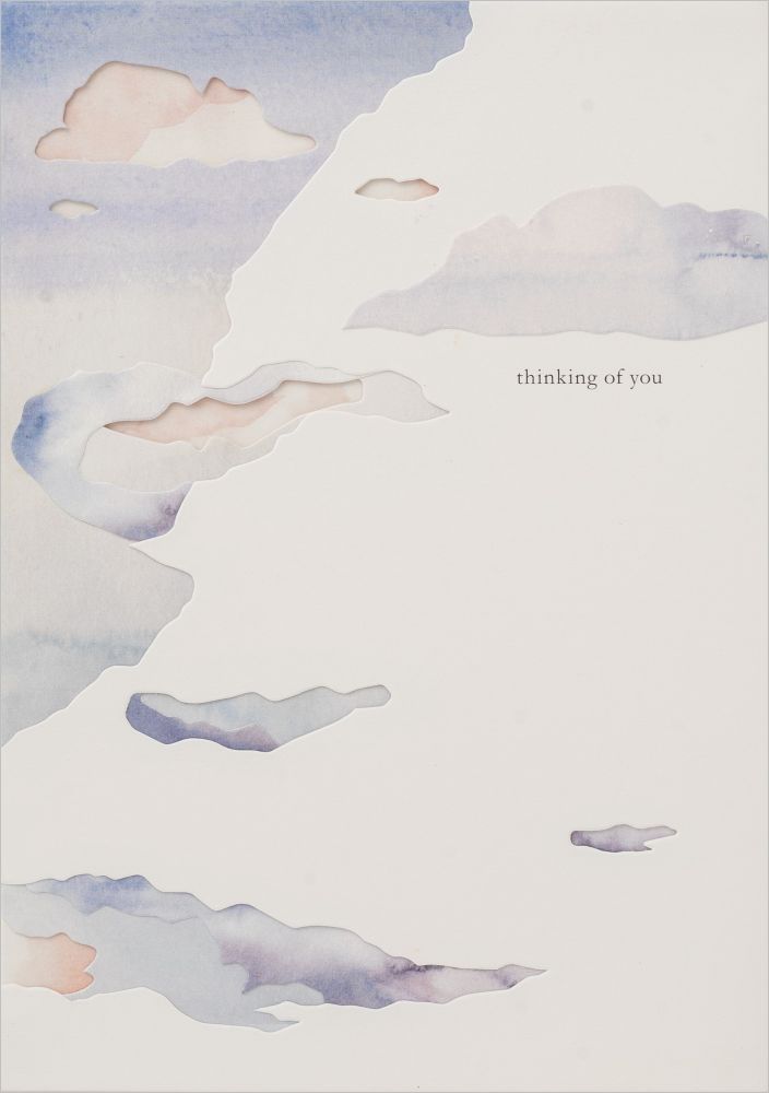 Layered Die-cut Card-Clouds