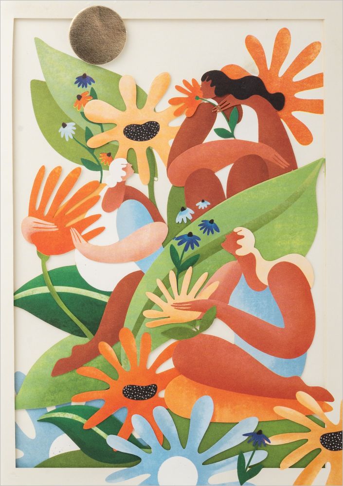 Layered Die-cut Card-Soul Sisters