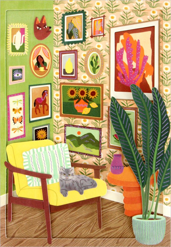 Layered Die-cut Card-Gallery Wall