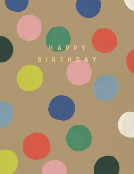 Foil Card-Rainbow Dots