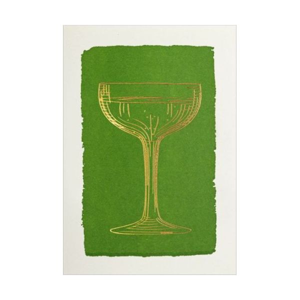 Mini Card-Champagne Glass