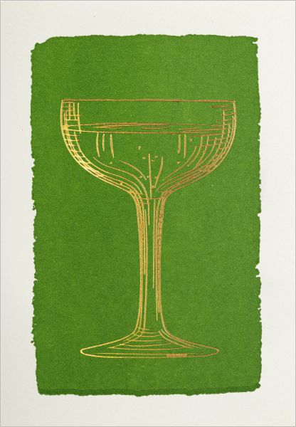 Mini Card-Champagne Glass