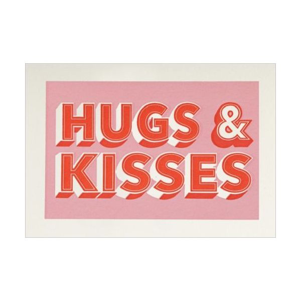 Mini Card-Hugs and Kisses