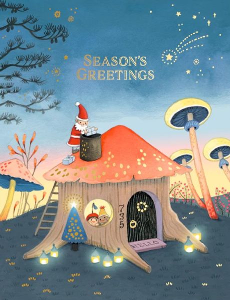 Foil Card-Gnomes Holiday