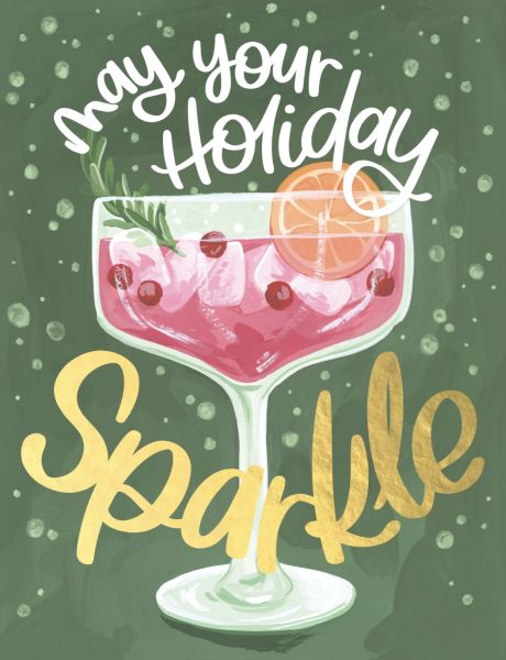 Foil Card-Sparkle Spritz 
