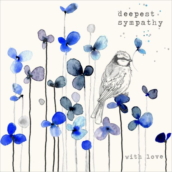 Foil Card-Deepest Sympathy