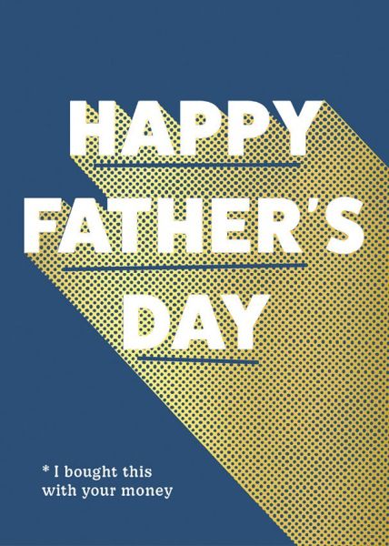 Foil Card-Happy Father's Day