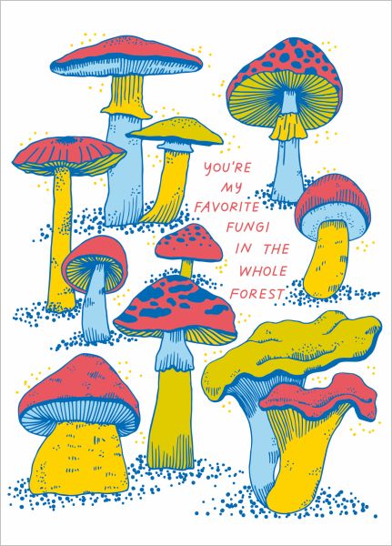 Card-Favourite Fungi