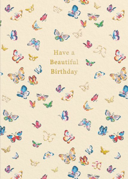 Card-Birthday Beautiful Butterflies