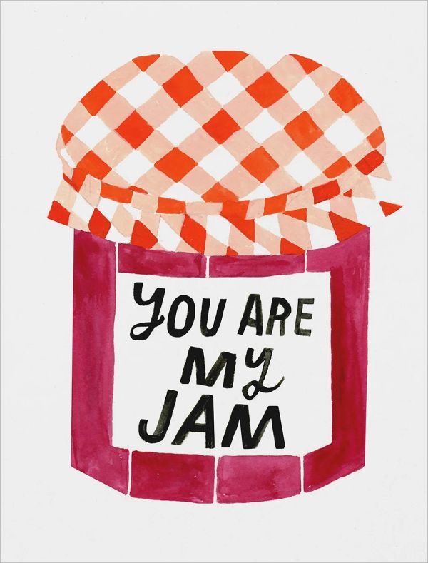 Card-You Are My Jam