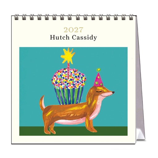 [A-VE-D27-HC-D] Vevoke Desk Calendar-Hutch Cassidy