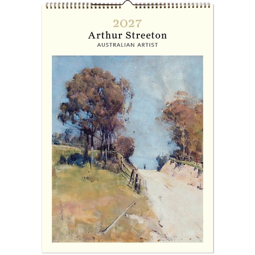 [B-VE-D27-AS-P] Vevoke Poster Calendar-Arthur Streeton-Australian Artist